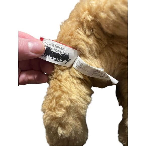 Douglas The Cuddle Toy Tan Golden Retriever Doodle Puppy Plushie Toy Medium - Picture 6 of 10